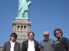 in front of the Statue Of Liberty (New York, NY, 9-28-09)  photo by Bill Nelson