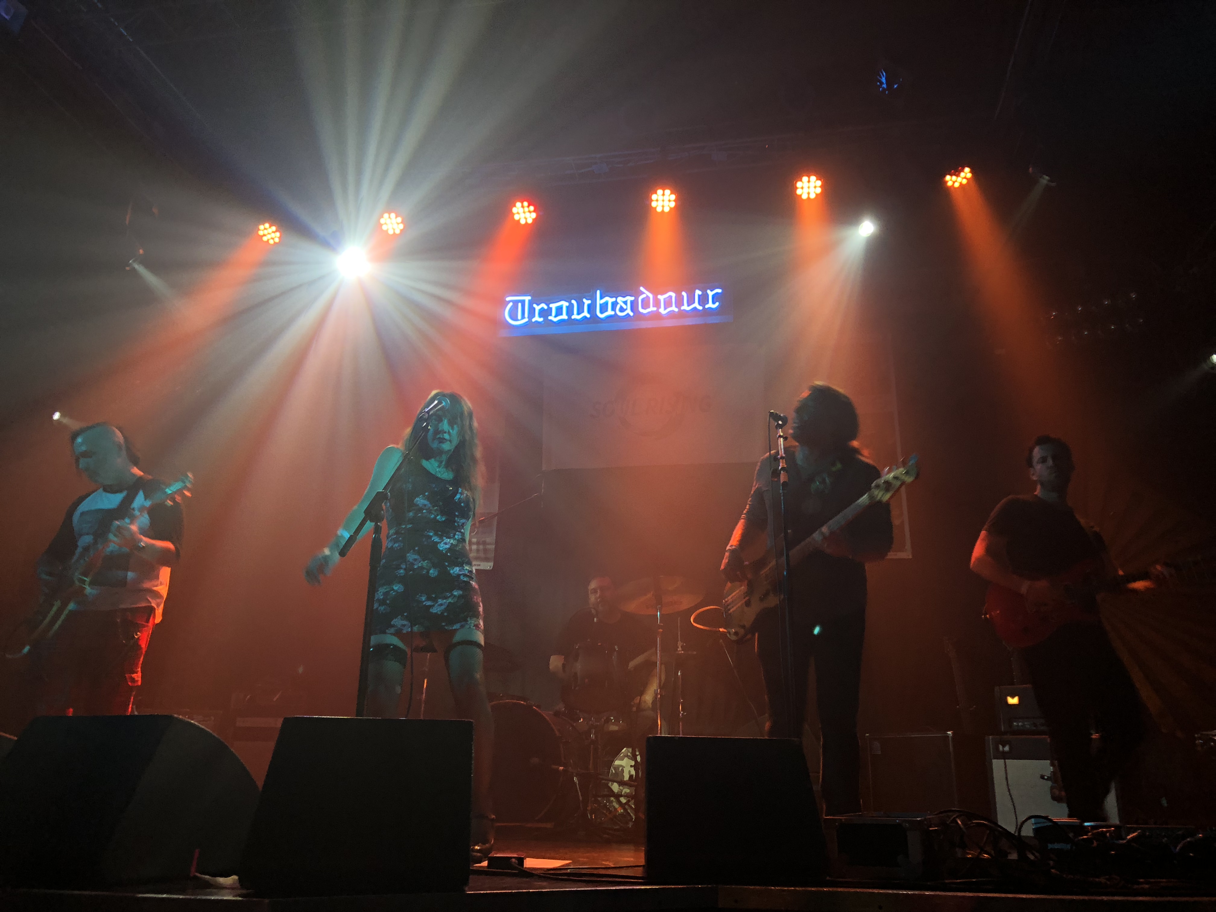 Live at The Troubadour in Hollywood, CA (8-31-18)   photo by Gina Spiropoulos