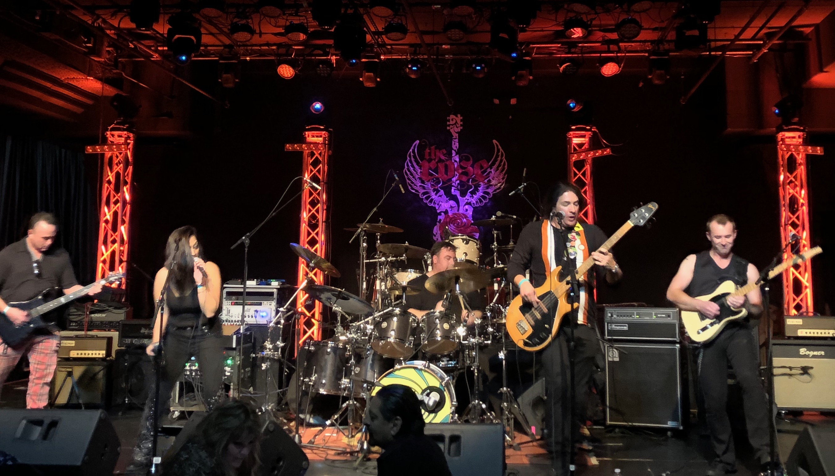 The Rose, Pasadena, CA (1-24-20) opening for Jack Russell's Great White    photo by Gina Spiropoulos